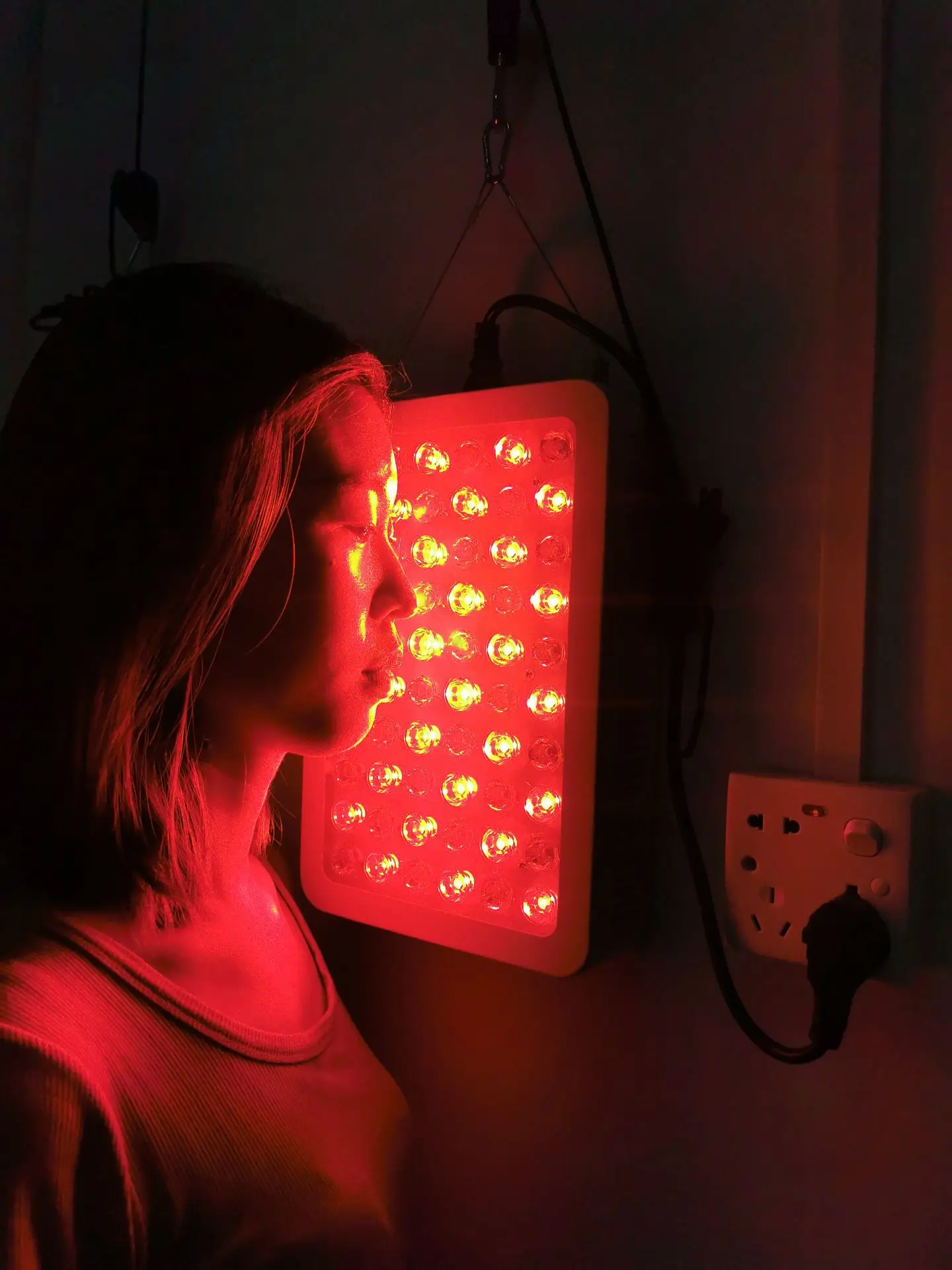 Sgrow Fda Certificated Red Near Infrared Light Therapy Lamp 660nm 850nm