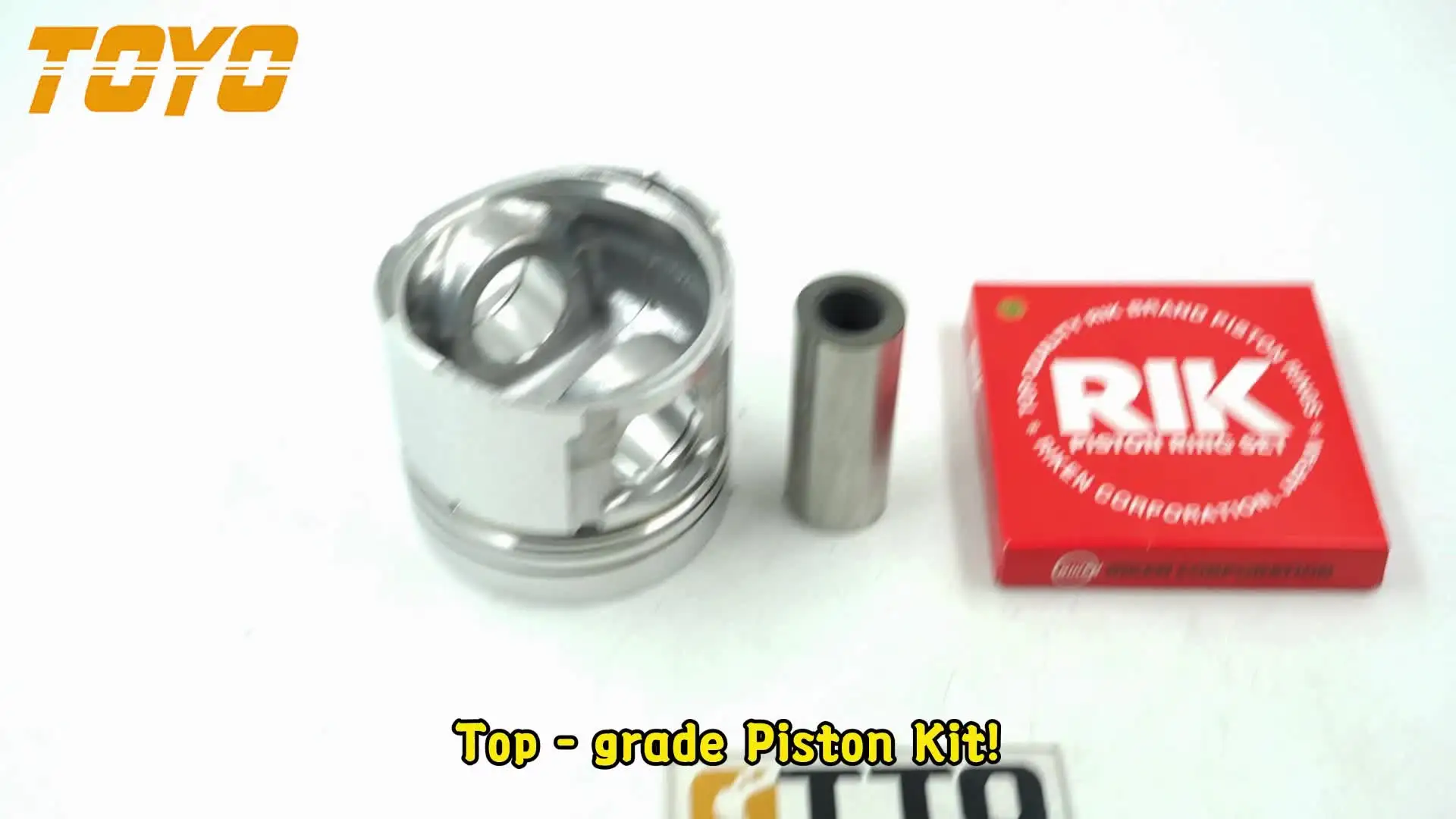 Excavator ZX210 ZX230 4BG1 6BG1 Engine Piston 4 Cyl 55.3mm