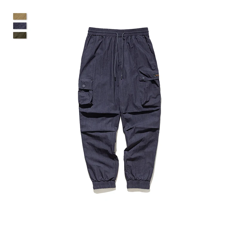 pleated joggers mens