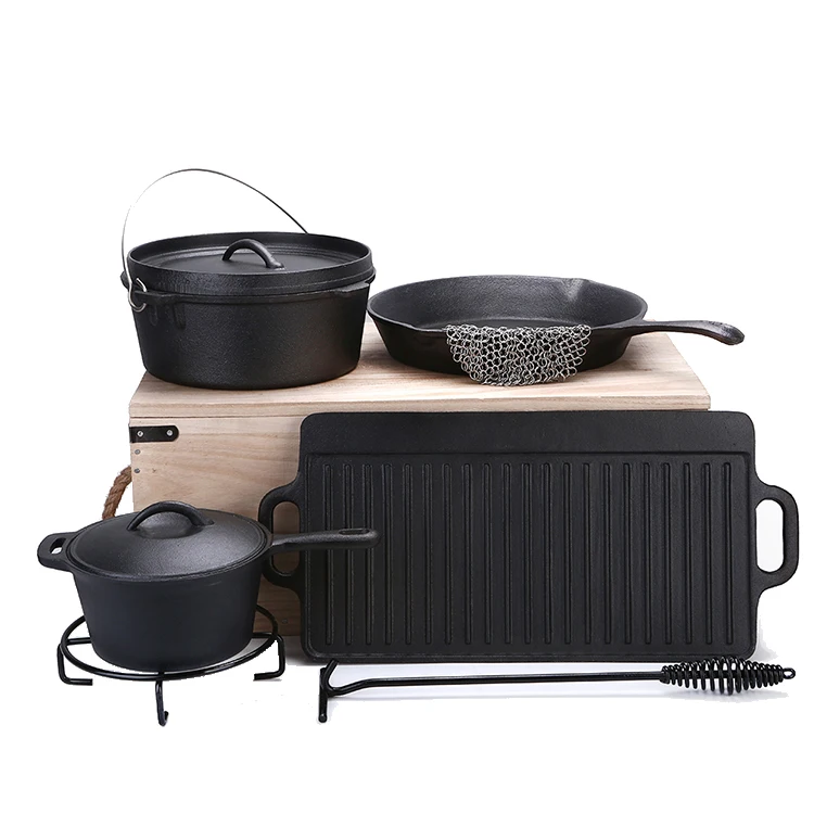 Wholesale Heavy Duty Cast Iron Camping Cookware Buy Camping Cookware