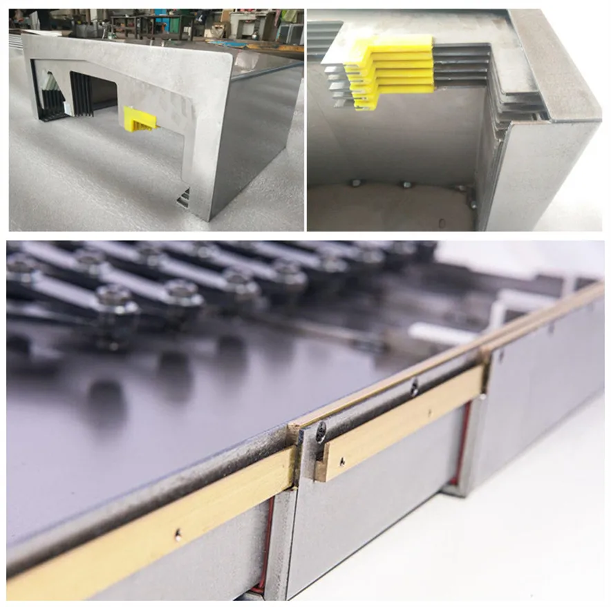 ZDE steel telescopic covers