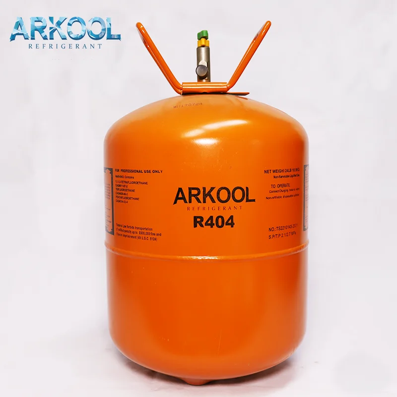 ARKOOL good quality 10.9kg refrigerant r404a gas cylinder