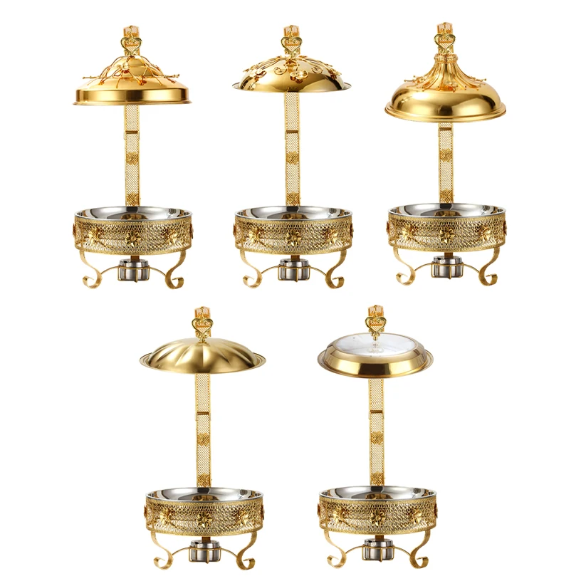 Golden Flower Style Chafing Dish