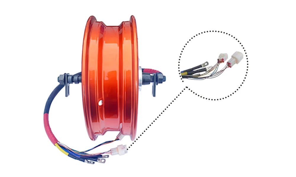 12inch Hub Motor Kit 72v 84v 96v To 144v 4000w High Power Hub Motor Kit