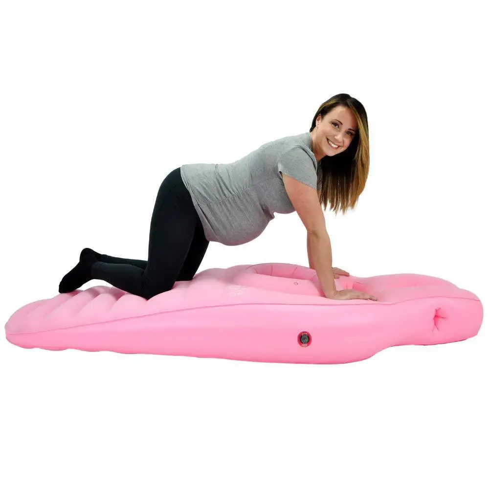 Multifunction Pvc Flocking Pregnancy Inflatable Prone Body Bed