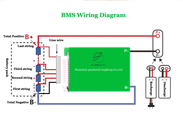 Схема подключения bms 5s