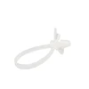 3*100mm white and black TS 16949 Auto Industry accessories push mounted nylon cable ties