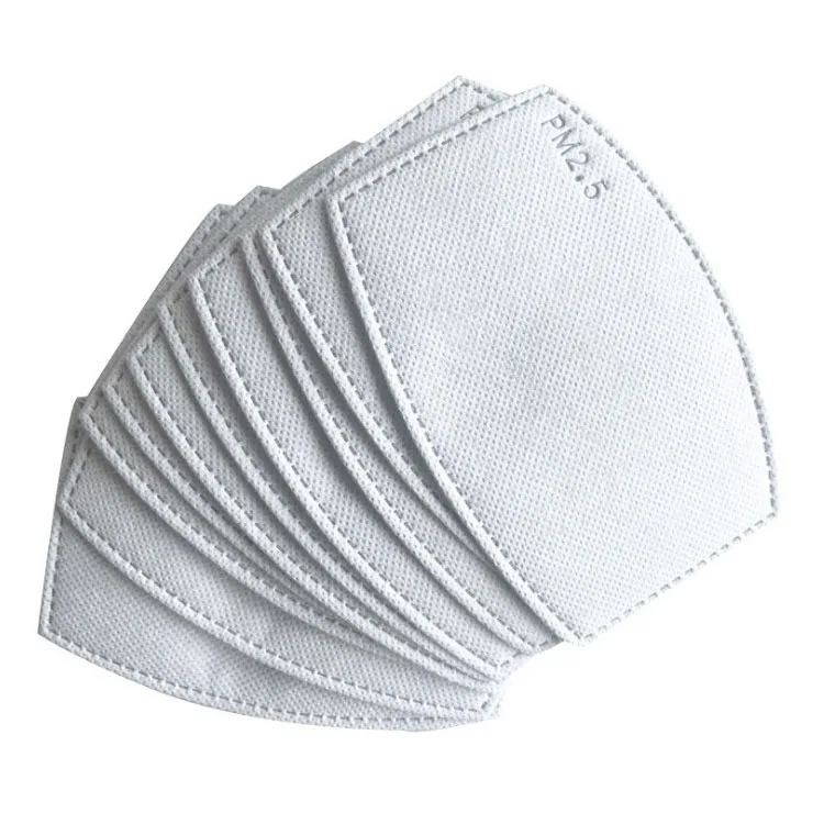 
Replaceable 5 Ply Face Filter Pad Pm2.5 With Activated Carbon Dust Pm 2.5 Non-woven Filters 