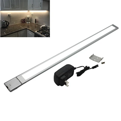 Slim under cabinet light with hand wave sensor switch for home kitchen,homestay kitchen