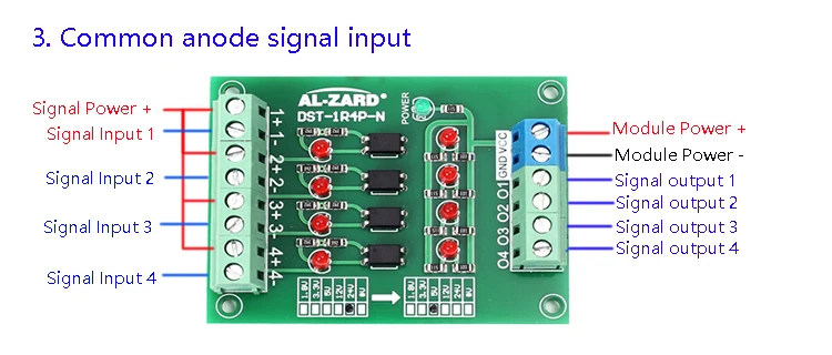 24v To 5v 12v 3.3v 1.8v 4 Channel Optocoupler Isolation Board Isolated  Module Plc Signal Level Voltage Converter Board 4 Bit Npn - Buy Optocoupler  Isolation Board,24v To 5v 12v 3.3v 1.8v