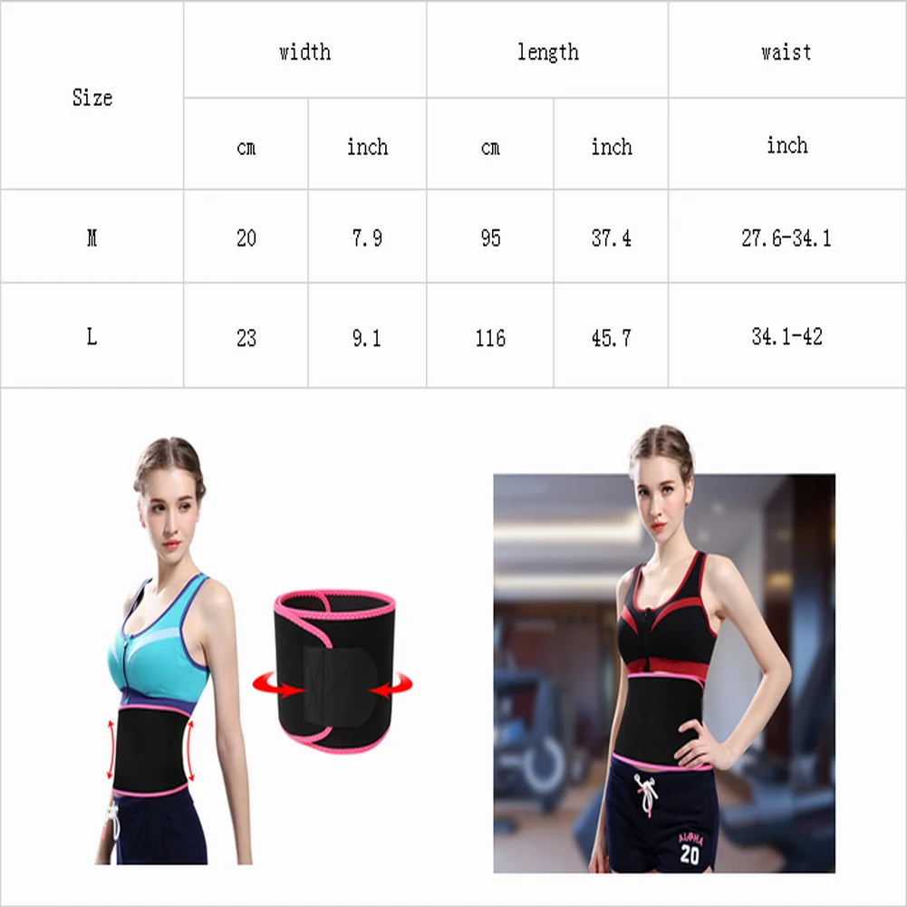 Wholesale Women Slimming Neoprene Belt Waist Body Shaper Sweat Belt Waist Trimmer