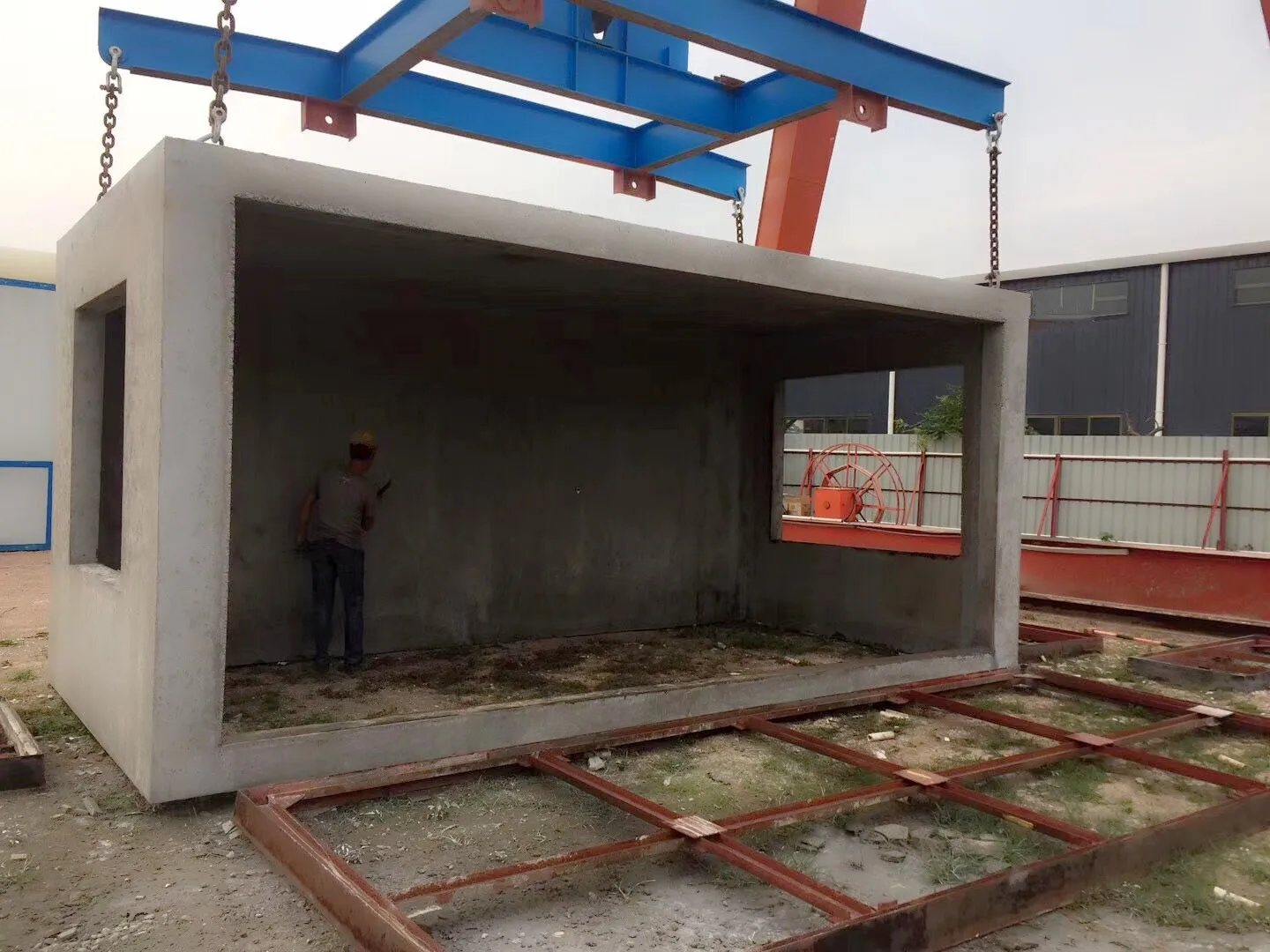 Quick Build New Condition Precast Concrete House Machine Buy Precast
