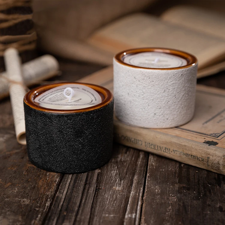 白色/黑色香薰蜡香薰蜡烛礼品套装蜡烛礼品香fragrance 油