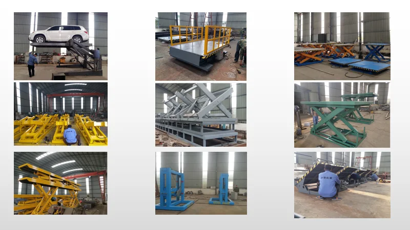 ZX 2 level parking lift garage car scissor lift for home garage