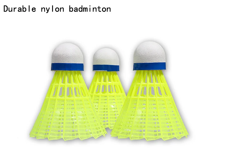 Leijiaer Mavis 600 Nylon Shuttlecock Badminton Outdoor Sports Badminton Accessories Durable