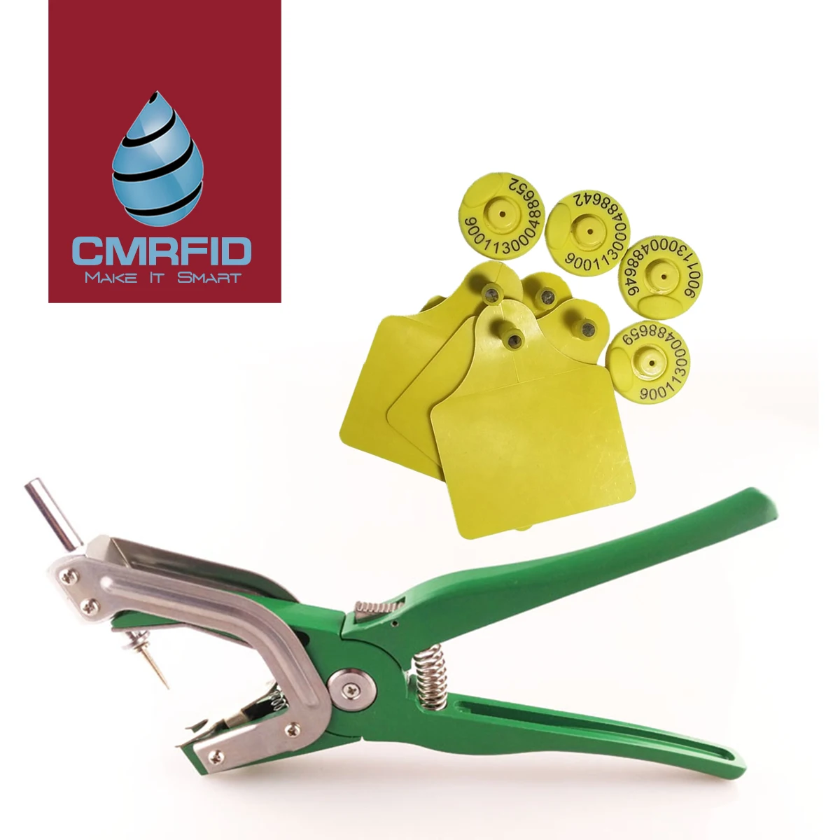 Cmrfid Animal Ear Tag Plier Stainless Steel Metal Animal Tag Applicator