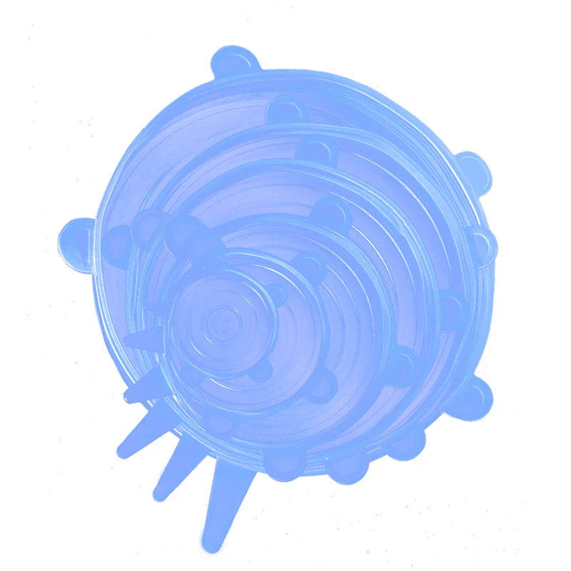 
Keep food fresh and reusable with food grade silicone elastic lid without pollution to the environment 