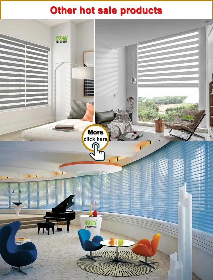 Motorized double layer curtain, electric window, double day and night roller blinds