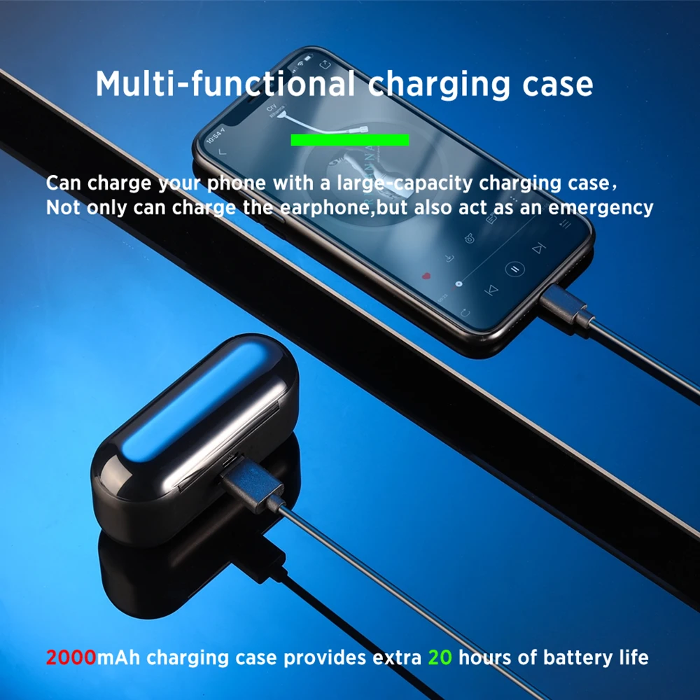 Portable airbuds true wireless stereo bluetooths earbuds for wholesale - ANKUX.COM
