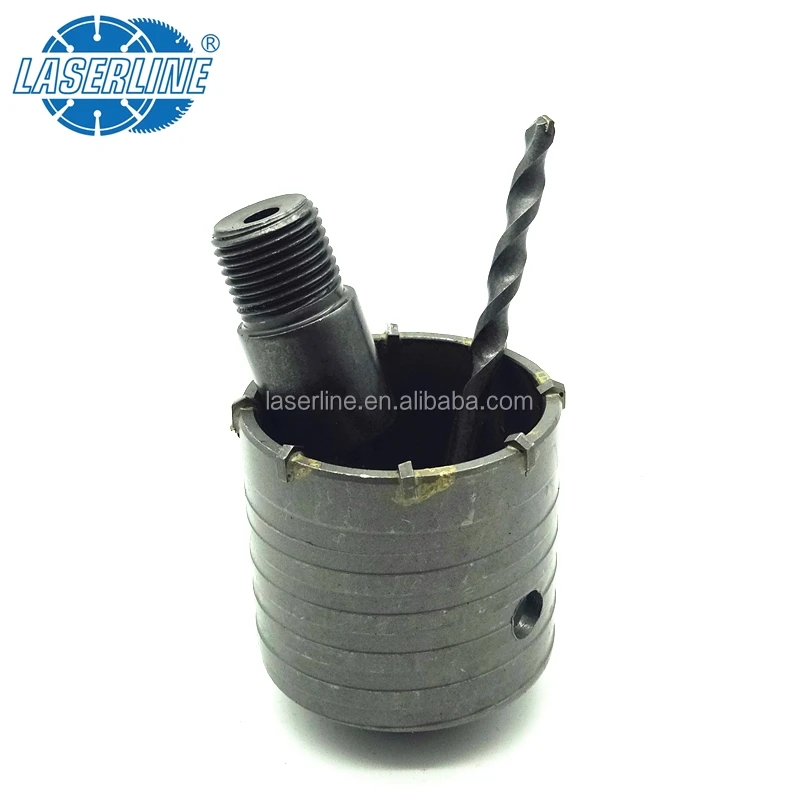 Carbide Tipped Concrete Wall Core Drill Bits Set Hole Saw Concrete Hole Saw Cutter Drill Bit Sds