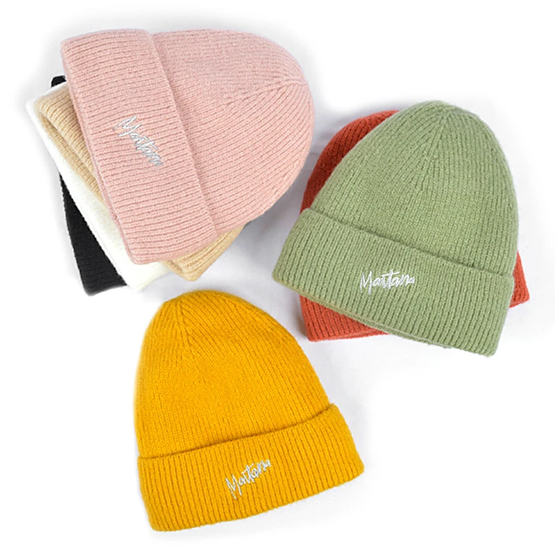 Front/custom Made Organic Beanies Hats 