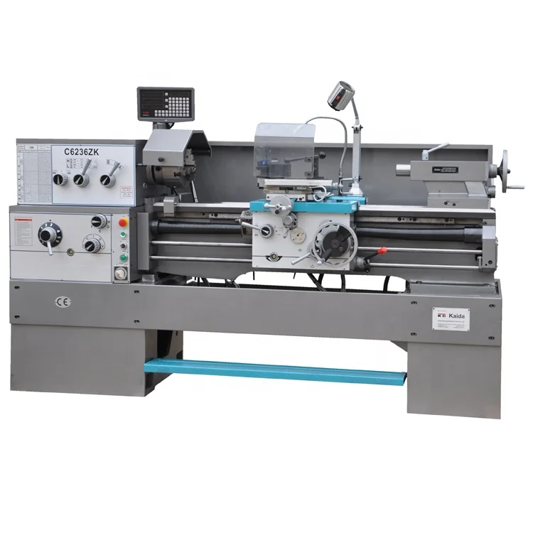 Semi Automatic Lathe Machine C6140zk Metal Turning Precision Manual