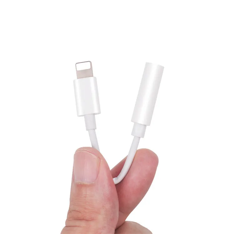 

Kailiya 3.5mm AUX Headphones Adapter For iPhone 7 for iPhone to Audio adapter cable 10CM cheap 3.5 AUX cable