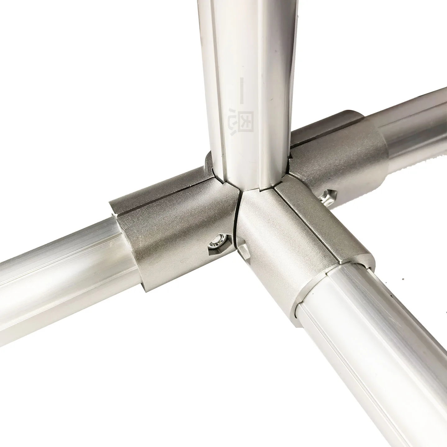 third generation bar aluminum alloy grade 1000 series lean pipe connector profile accessories four way-14