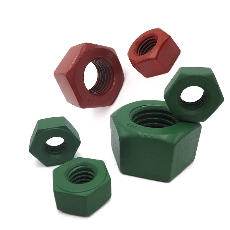 Asme B18.2.4.6m Astm A194 Gr. 2h Heavy Hex Nut M14 M16 M22 Buy High