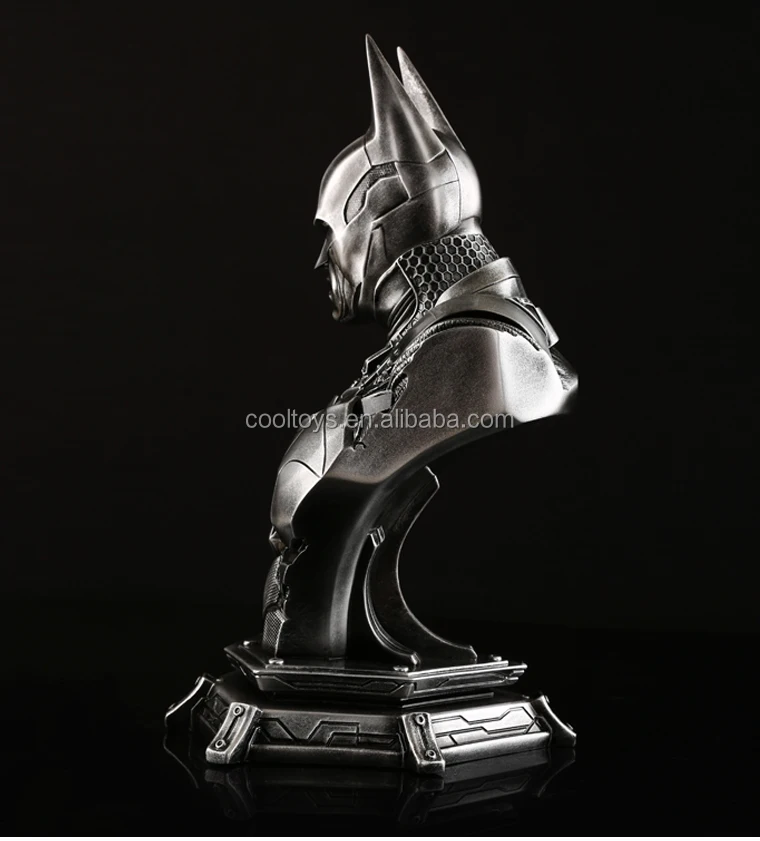 1/3 Batman Action Arkham Dark Knight Dawn of Justice Bust Statue Model Figure 