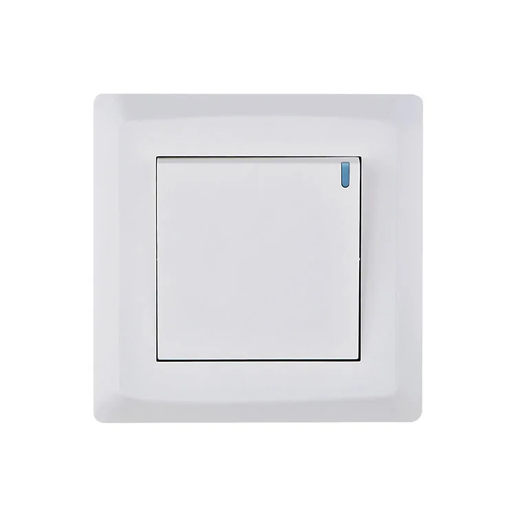 Factory Wholesale Cheap Electrical Home Use Power UK Standard Blank White Switches and Socket Light Wall Switches Outlet