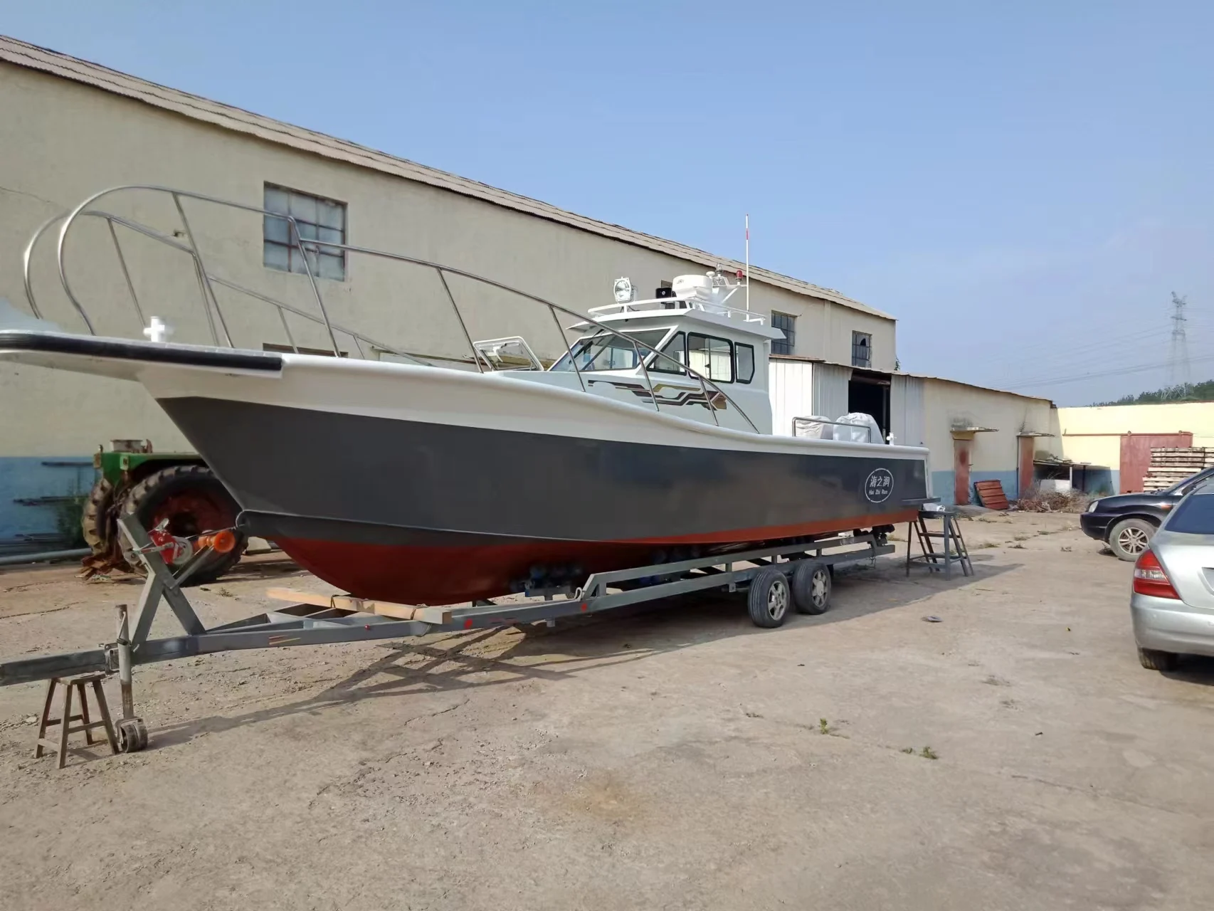 China Manufacturer Easy Craft Profisher Boat Water Sports Boat 5m Ce