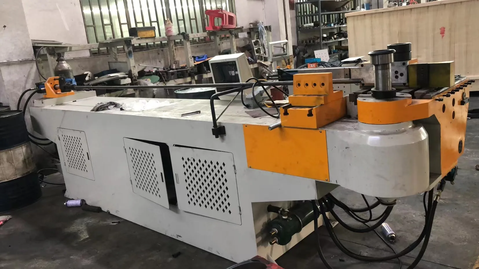 Dw100nc Manual Pipe And Tube Bending Metal Pvc Conduit Bending Machine