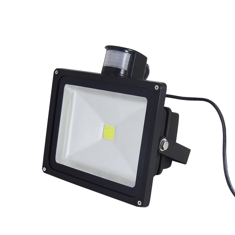 Boyio guangdong high quality security explosion proof smart 100W pir motion sensor linear outdoor led flood light flood lights