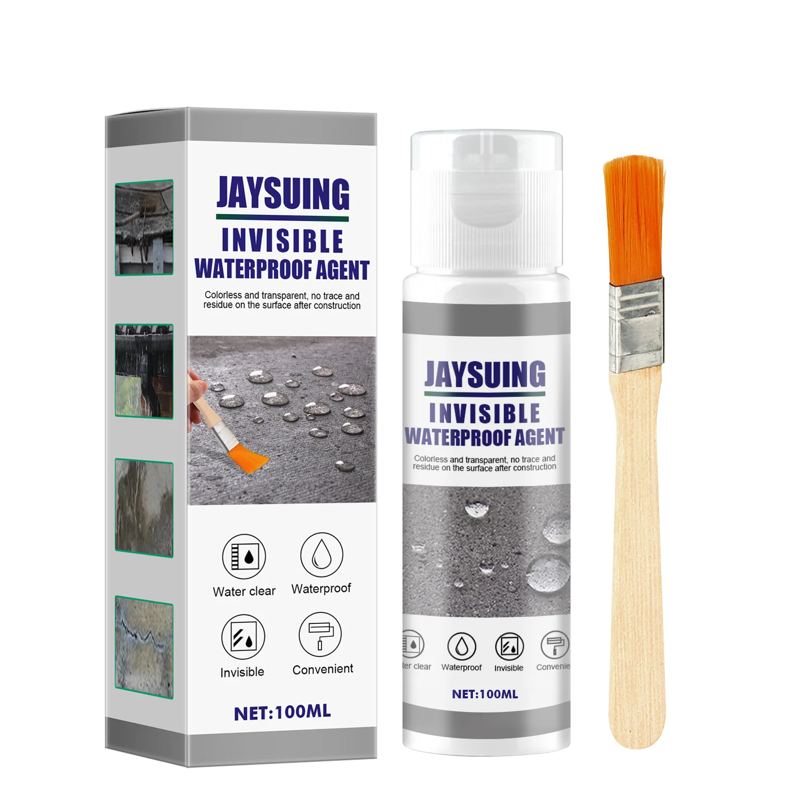 Jaysuing Oem Odm Bonding Spray Antileaking Quickdrying Transparent