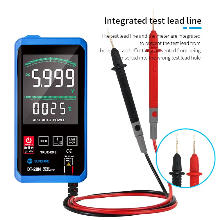 SUNSHINE DT-20N mini touch multimeter for mobile phone repair
