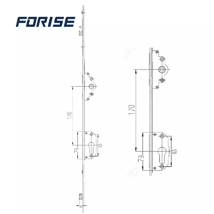 Sliding Door 25mm Backset Espag Rod With Key Ftm013 25170 Buy