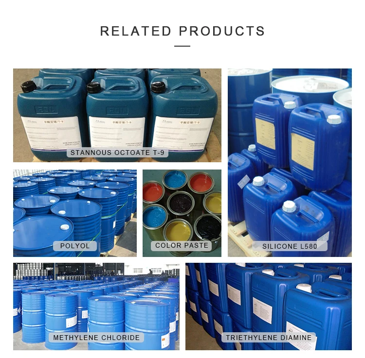 China manufacturer PU foam raw materials polyol toluene diisocyanate tdi 80 20 chemical price