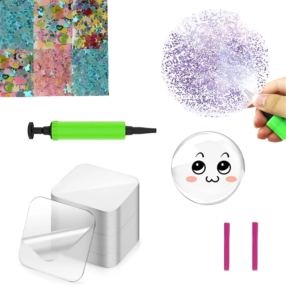 Nano Tape Bubble Kit For Kids Double Sided Tape Nano Tape Bubbles With