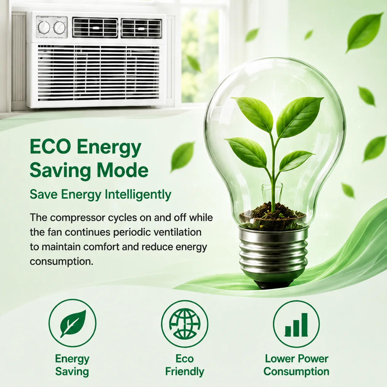 Window Air Conditioners, 12000BTU, 115V, 60Hz, EER - detail 14