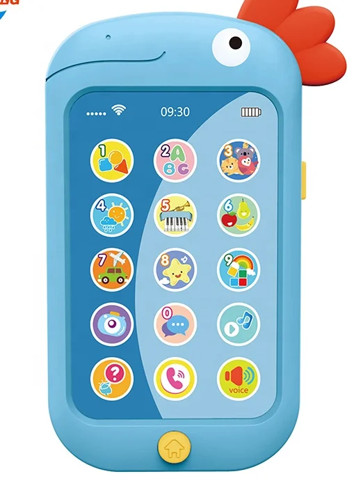 Cute Educational Smart Hand Touch Baby Phone Toy Mobile Phone For Kids