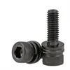 DIN6900 SEM Bolt Hex Bolt with Spring washer and locker washer combination bolt /attached washers bolts