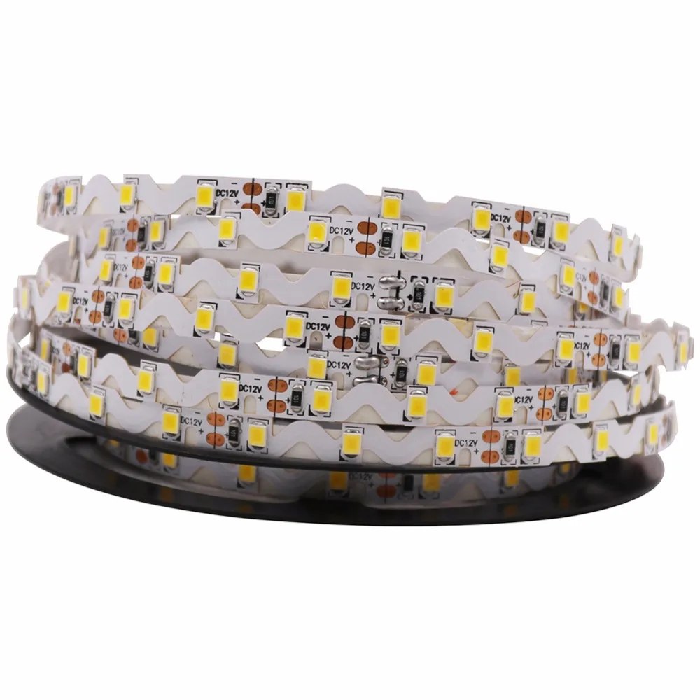 5m 12V S shape type SMD 2835 300leds Bendable Flexible led light