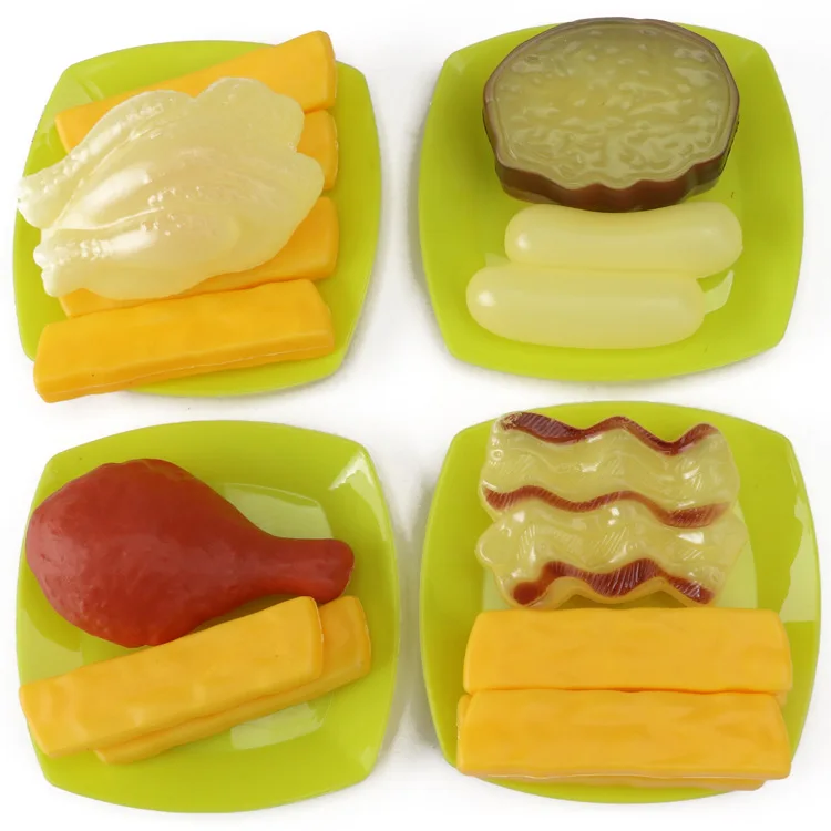 Constructive Playthings Life Size Play Food Plush Food Play Set