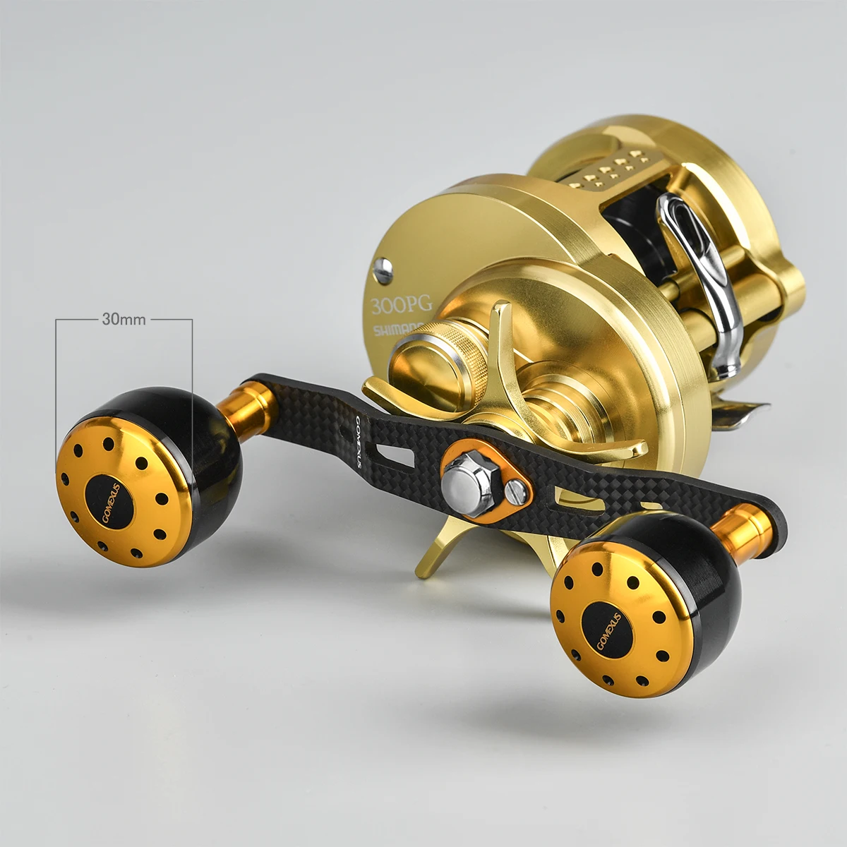 Gomexus Baitcasting Reel Handle Compatible For Shimano Aldebaran Mgl