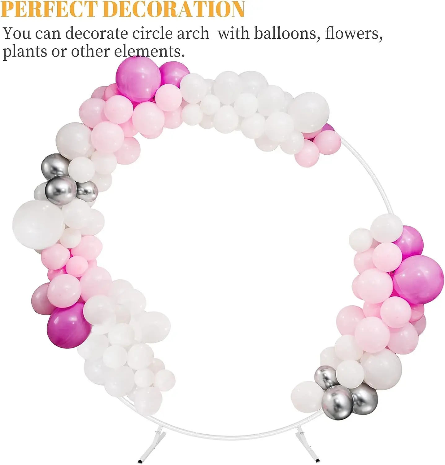 Wedding Arch Stand Backdrop Metal Balloon Arch Backdrop For Wedding,Birthday Party Background