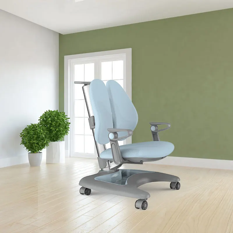
furniture chair ergonomic adjustable wholesale kids Furniture growing chair comfortable with 90 degree rotate armrest 