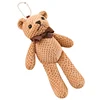 Cheap cute mini plush stuffed plush teddy bear keychain