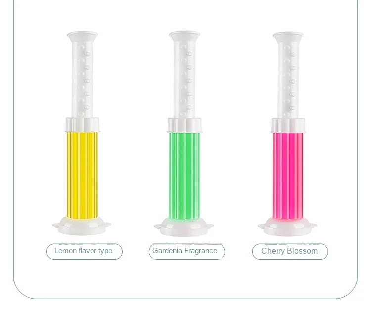 Wholesale Supply Floral Aromatic Toilet Cleaner Gel Disposable Odor Deodorant  Odor Eliminate For Freshening Your Bathroom