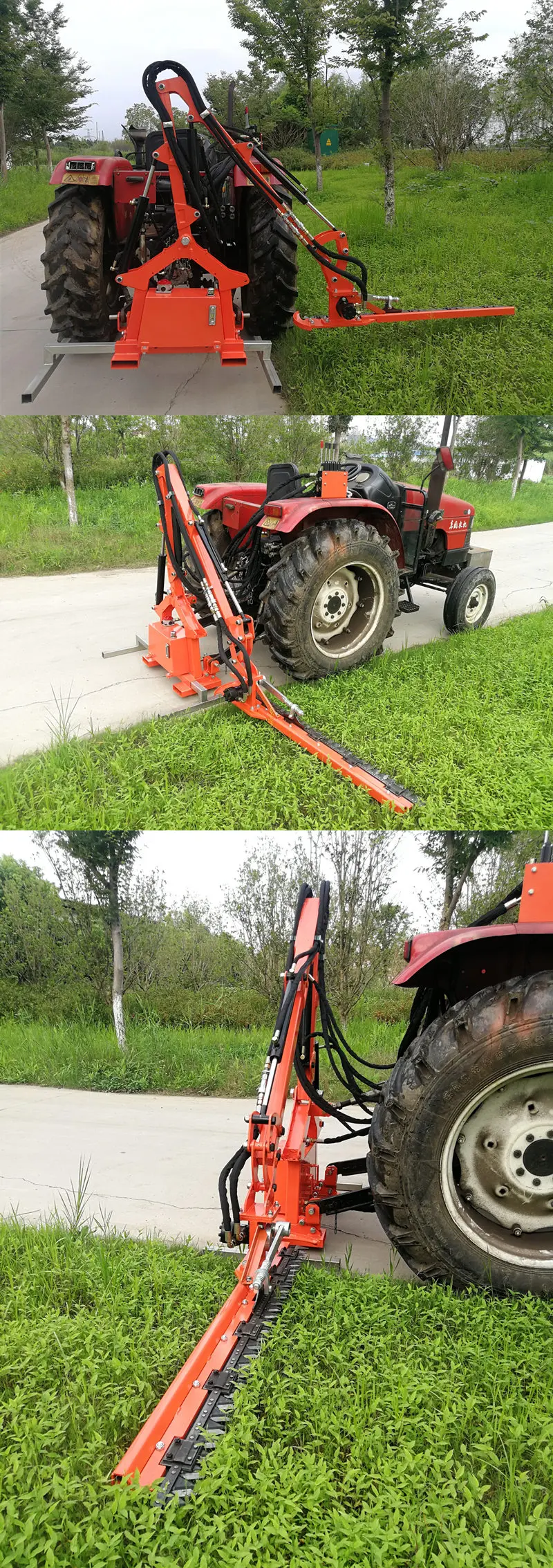 Tractor Mounted Hydraulic Hedge Trimmer / Front End Loader Hedge